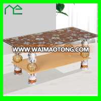 Blocks Glass Coffee Table Furniture /Center Table Designs / Tea Table