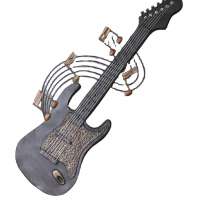 Antique "Guitar" design metal  Wall Decor