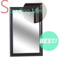 Wooden wall mounted dressing framed mirrors for sale