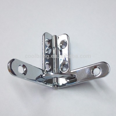 small jewelry box lock hardware L shape quadrant hinge