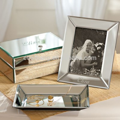 Coolbang customizable jewelry box of mirror tiles