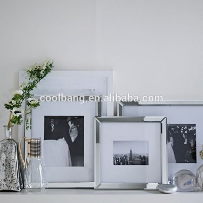 Hot sale magnetic picture frames set / glass photo frames set