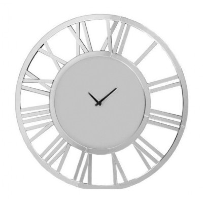 Factory wholesale home decor mirrored round wall clock